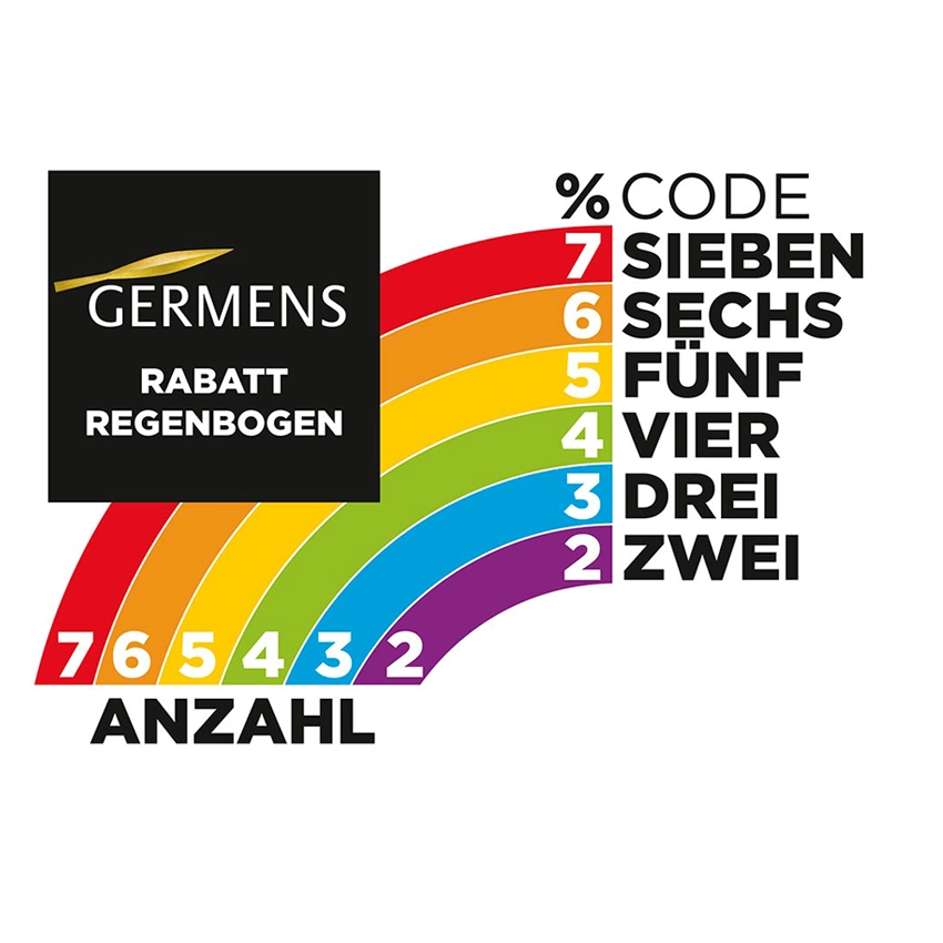 GERMENS Rabatt-Regenbogen Mengenrabatt