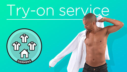 FITTING SERVICE - New customers can determine the right size at home