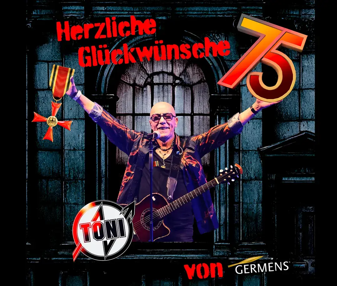 GERMENS gratuliert Toni Krahl zum 75. Geburtstag