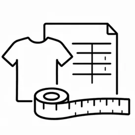 10 Größen von XS bis 6XL - Größentabellen anschauen 