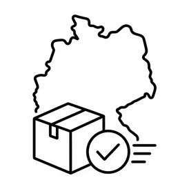 Versandkostenfreie Lieferung innerhalb Deutschlands