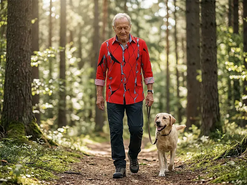 Dignity & zest for life – the GERMENS ROTER FELS shirt: high quality, comfortable, striking.