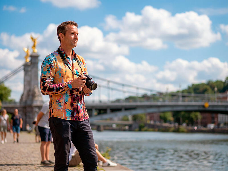 City trip to Liège - GERMENS shirt position P.