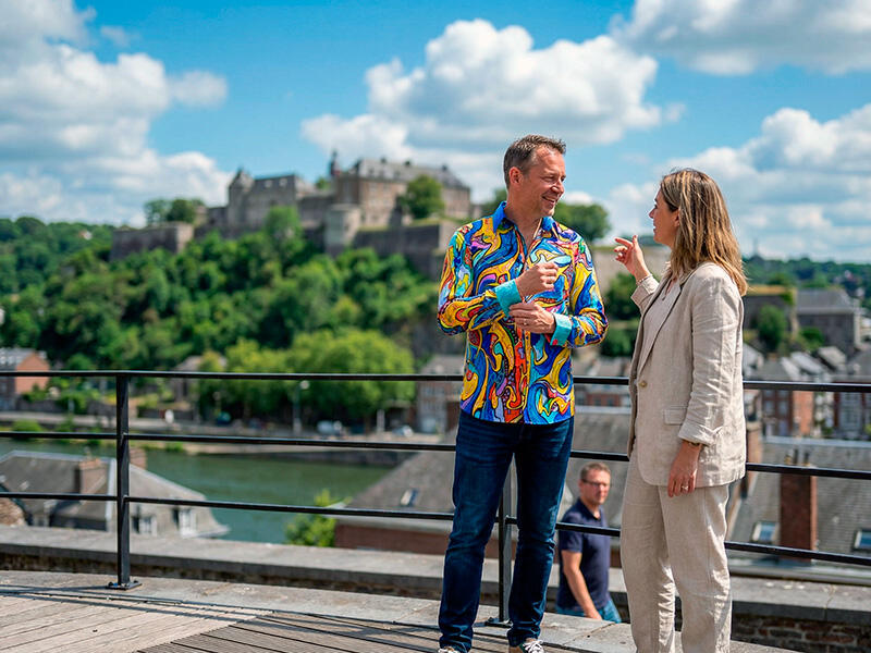 City break in Namur - GERMENS Ornami shirt