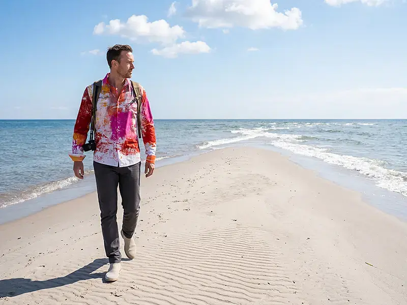 City break in Skagen - GERMENS VERVE SAPHIR shirt