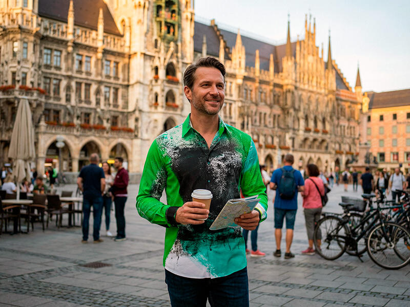 City break in Munich - GERMENS TARZAN & JANE shirt
