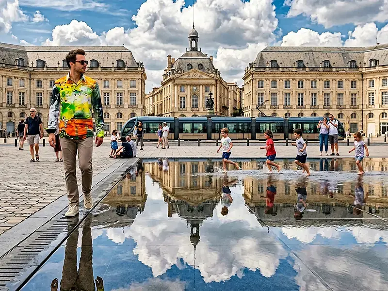 City break in Bordeaux - GERMENS shirt SELECTION