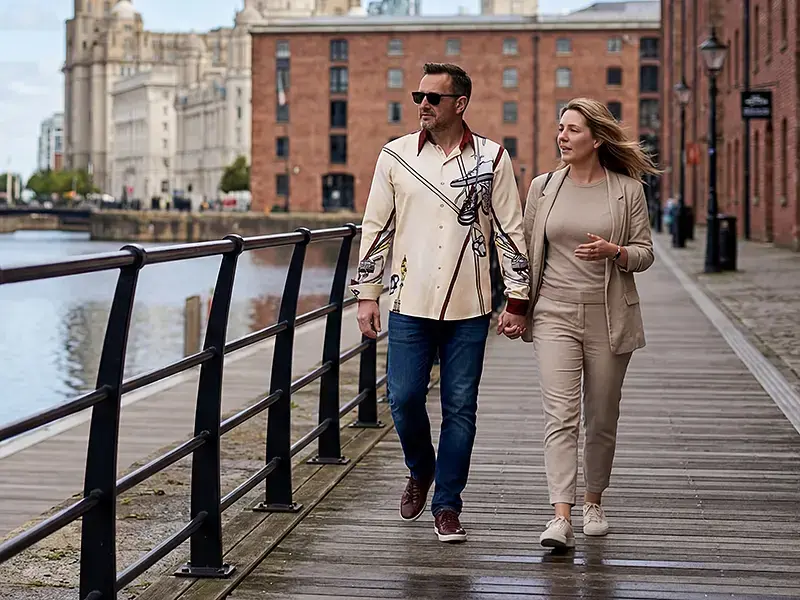 City break in Liverpool  - GERMENS shirt LEIDENSCHAFT