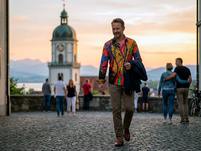 City break in Bregenz - GERMENS African Dream shirt
