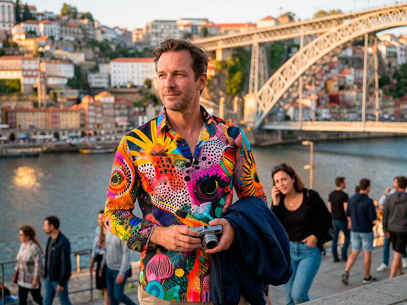 City break in Porto - GERMENS Zirpa shirt