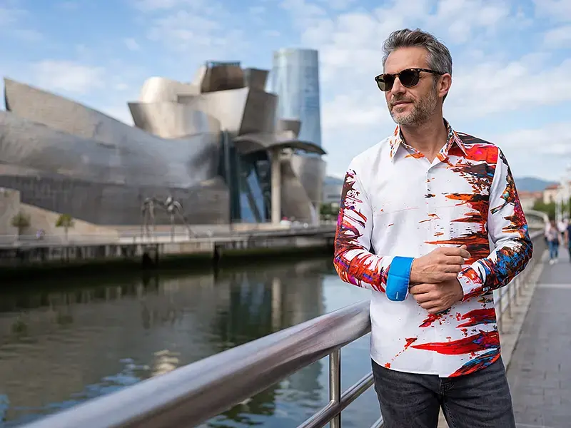 City break in Bilbao - GERMENS INTERFERENCE  shirt