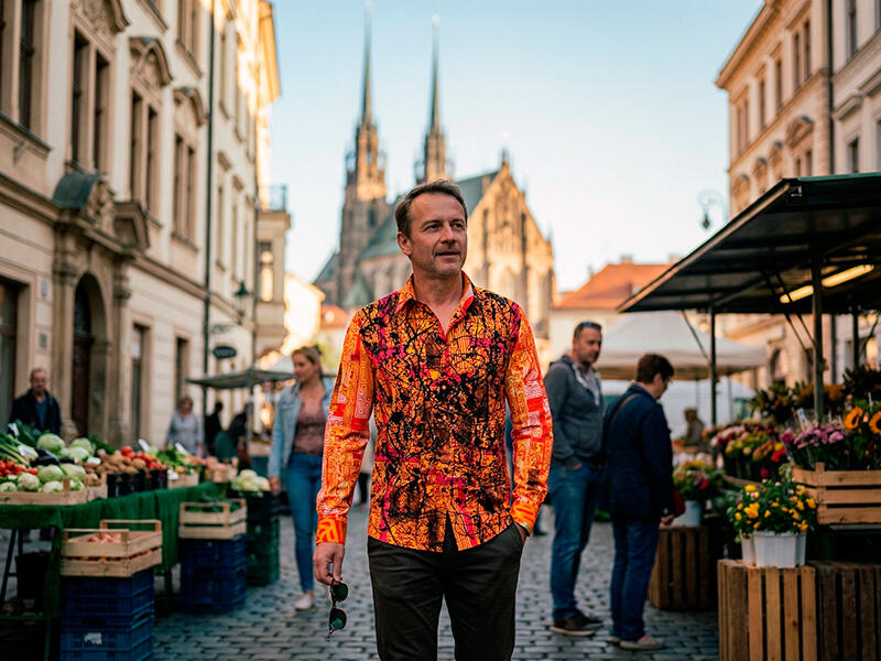 City trip to Brno - GERMENS shirt Souvenir