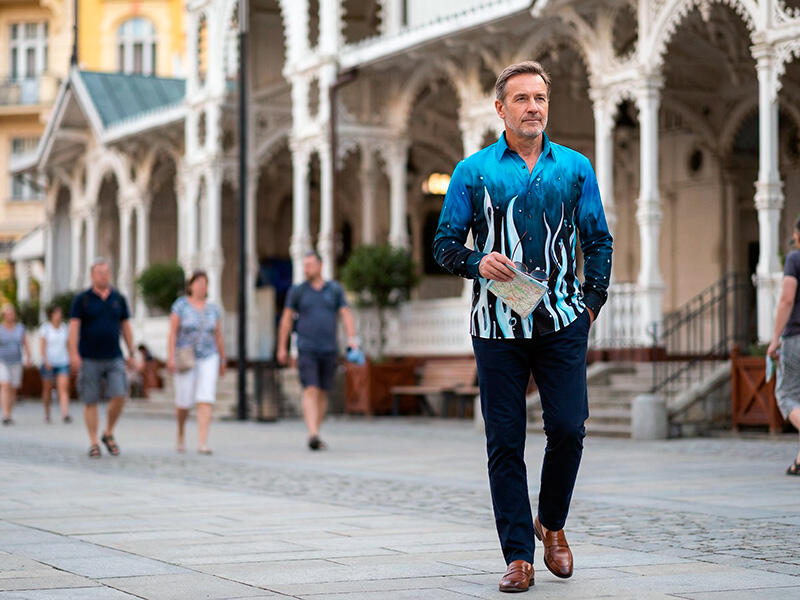 City break in Karlovy Vary - GERMENS shirt SURREAL UNDERWATERWORLD