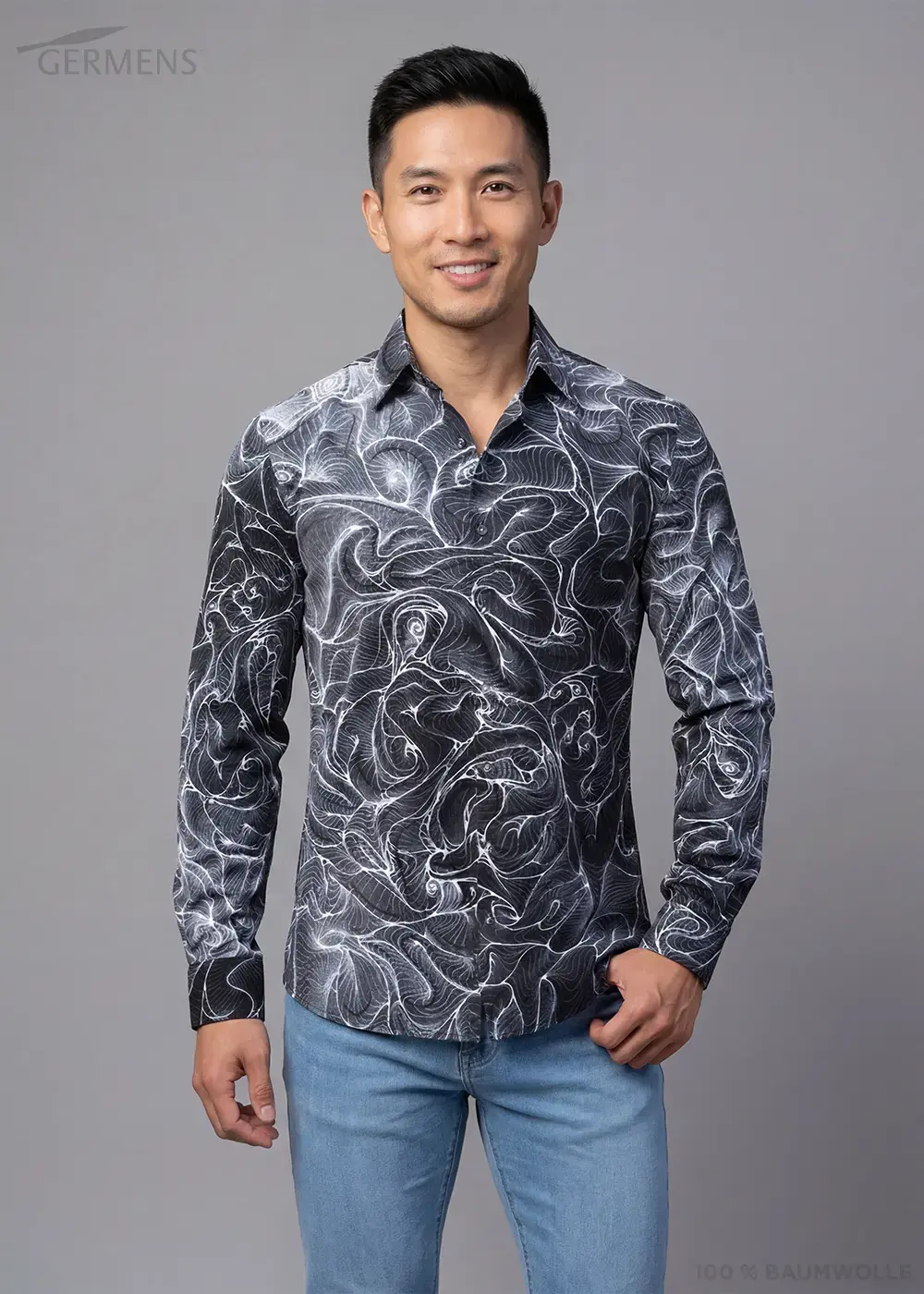 Graue Hemden von GERMENS Hemden 