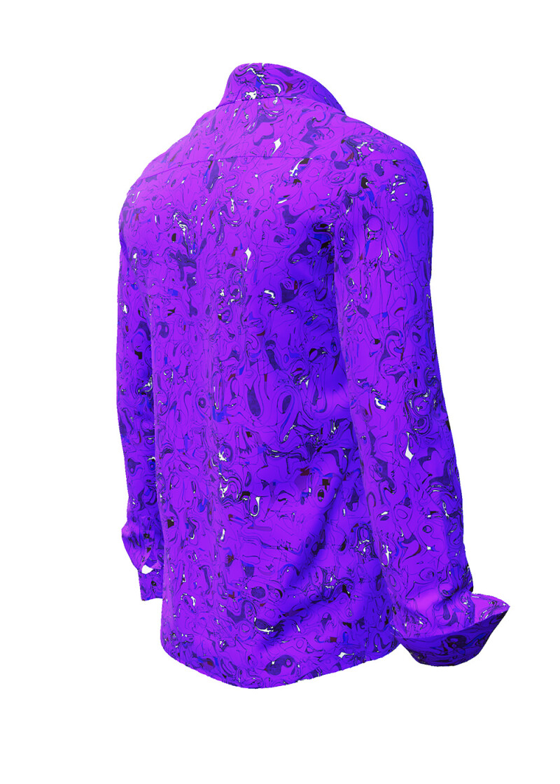 GRAVUR LILAS - Violettes Freizeithemd - GERMENS