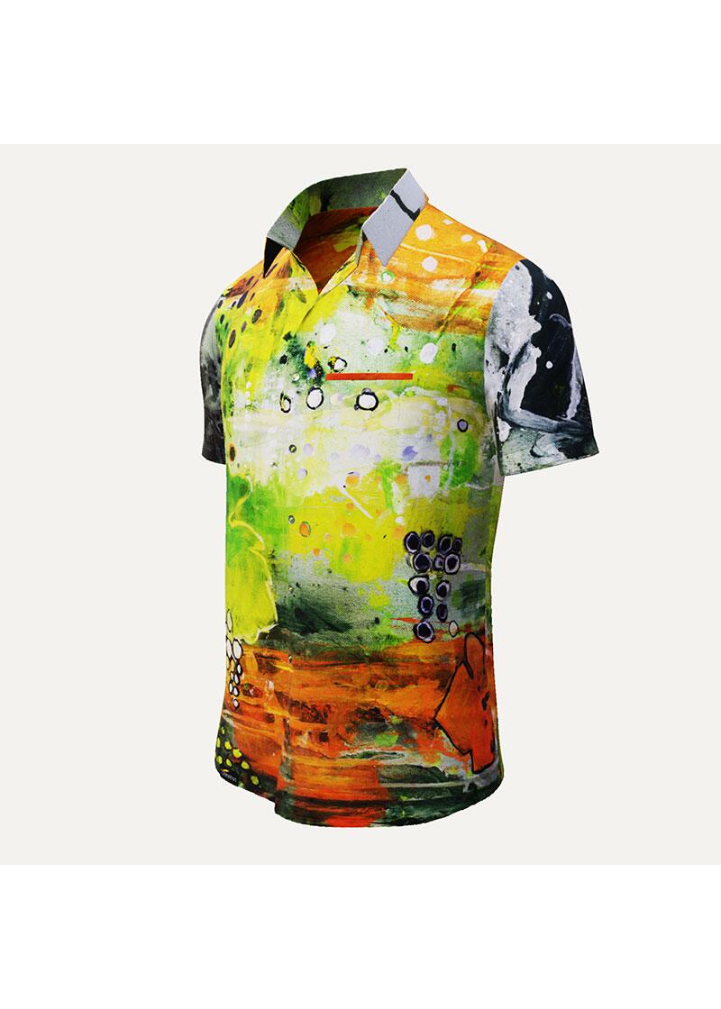 AUSLESE - Short sleeve shirt for wine connoisseurs - GERMENS