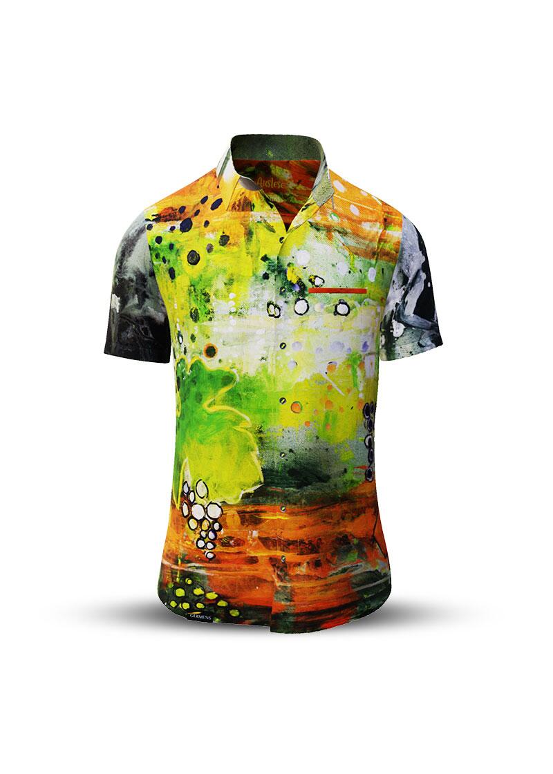 Button up shirt for summer AUSLESE - GERMENS