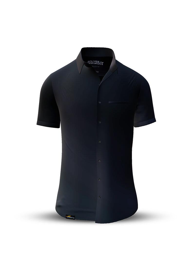 Button up shirt for summer GRADIENT SHADOW - GERMENS