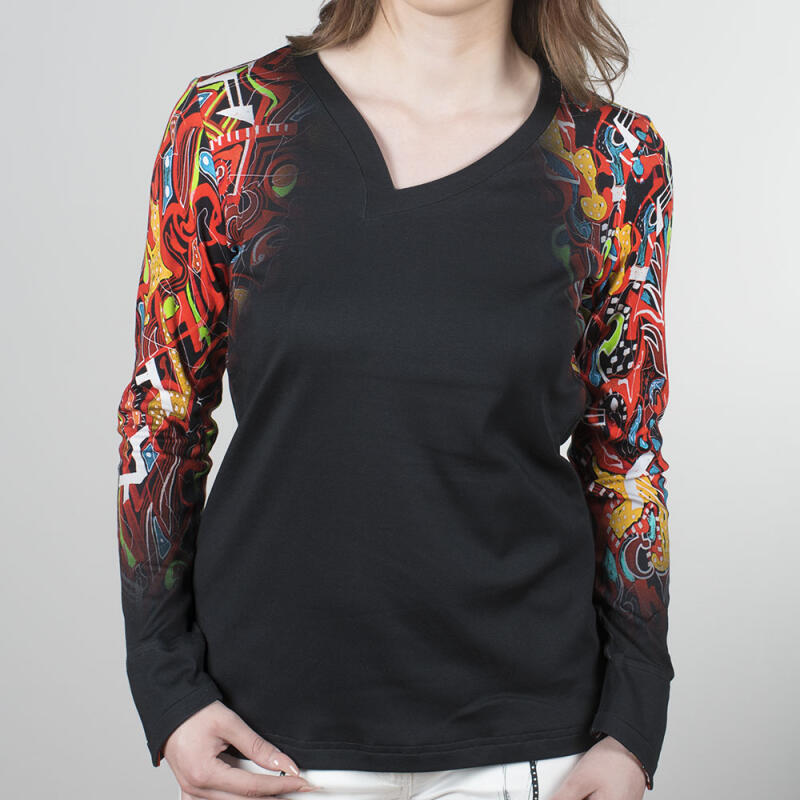 TIKITAKI - Women's colorful long sleeve Tshirt by GERMENS
