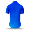 blue Button up shirt for summer GRADIENT AZURE - GERMENS artfashion - 100 % cotton