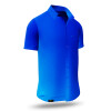 blue Button up shirt for summer GRADIENT AZURE - GERMENS