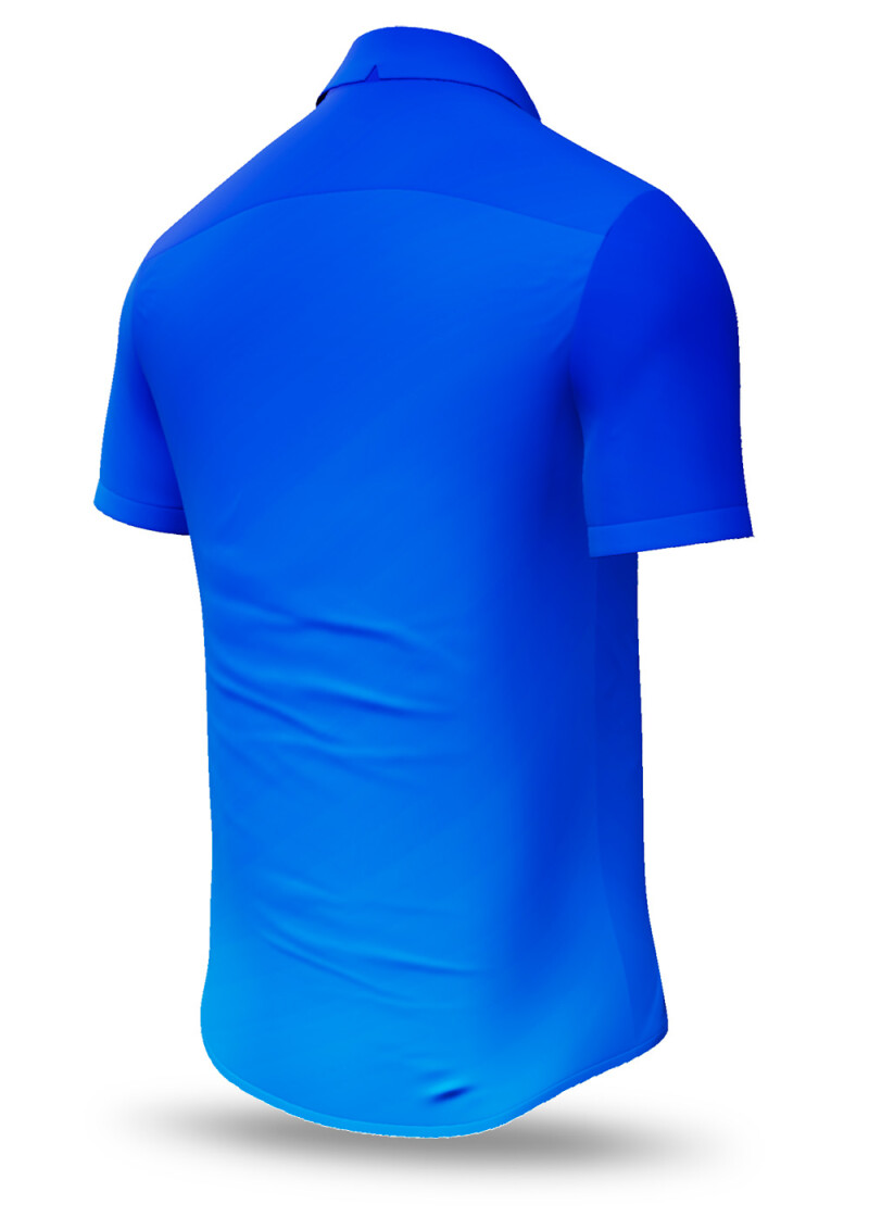 GRADIENT AZURE - Kurzarmhemd Herren - GERMENS