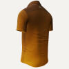 Summer shirt for men GRADIENT MUSTARD - 100% cotton - 10 sizes from XS to 6XL - exceptional design - finest workmanship - fabrics made in Germany - limited edition and exclusive