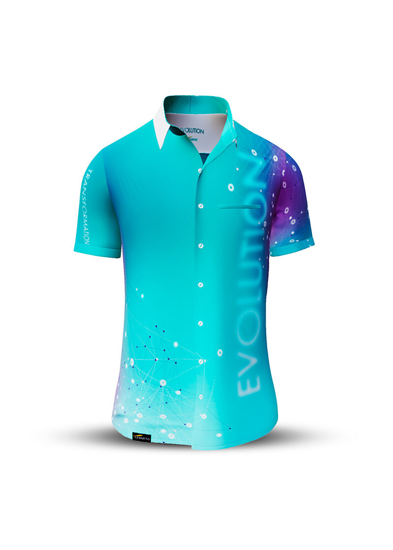 Button up shirt for summer EVOLUTION - GERMENS