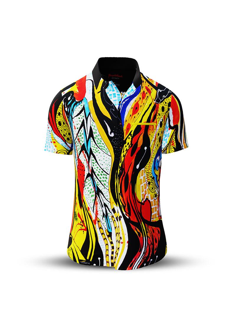 Button up shirt for summer PRACHTKERL EXINATO - GERMENS