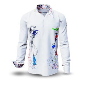 men´s long sleeve casual shirts GERO & GREGOR -...