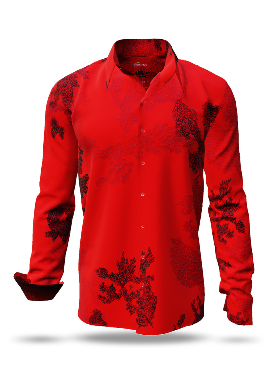 Langarmhemd EMBER RED
