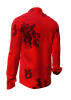 EMBER RED Hemden Herren - 100 % Baumwolle - GERMENS artfashion L