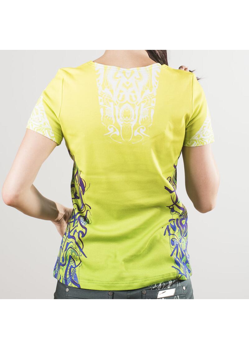 PEPPERMINT HIGH - Hellgrnes Damen TShirt  - GERMENS