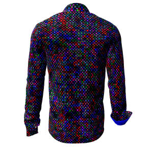 SOJOURNER DISTANT - Designer shirt with colourful pixels...