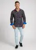 Discover colorful button up shirts for men SOJOURNER DISTANT - 100% cotton