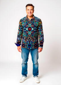 Entdecke bunte Hemden Herren CARROUSEL SIENA - 100 % BM