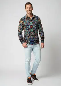 Button Up Shirt CARROUSEL SIENA from GERMENS
