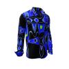 CHICAGO FUNKY - Blue black shirt - GERMENS