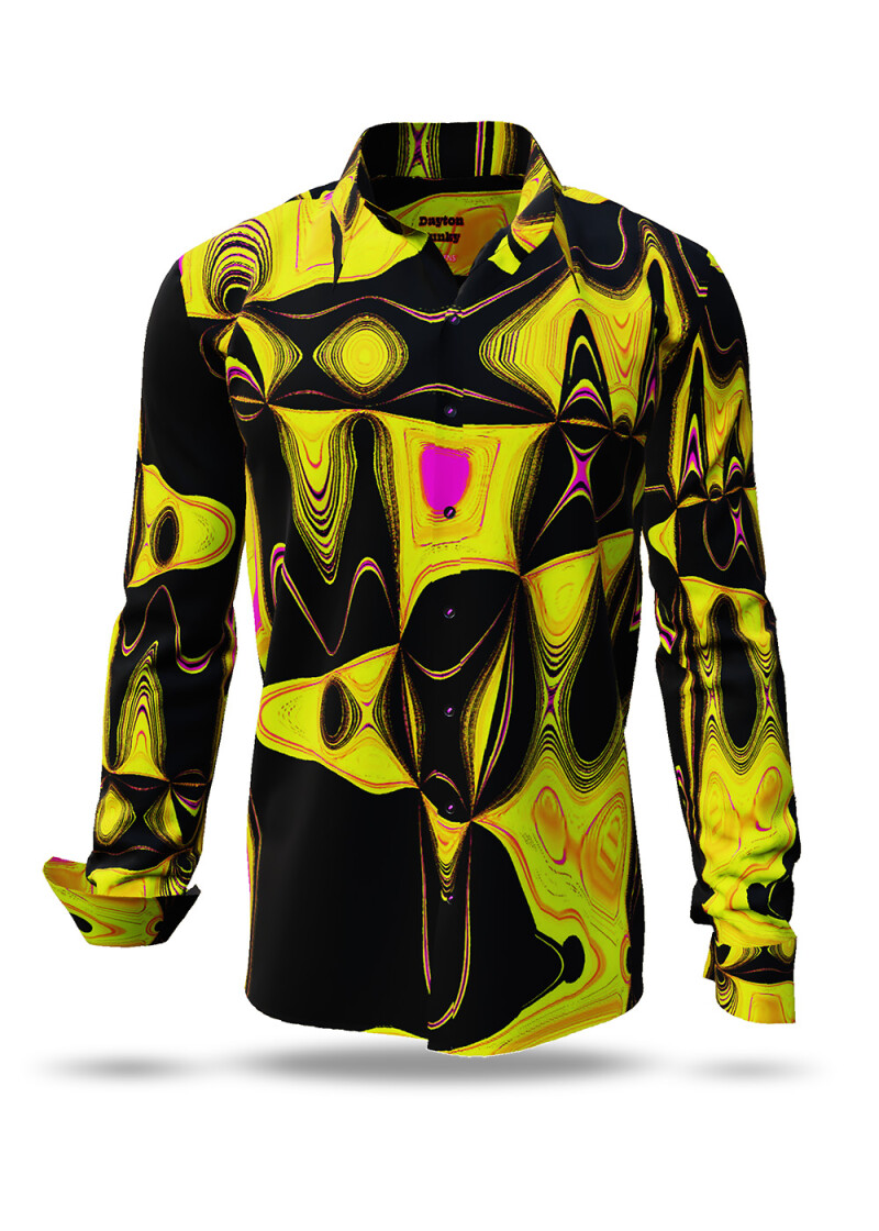 DAYTON FUNKY - Yellow black shirt - GERMENS