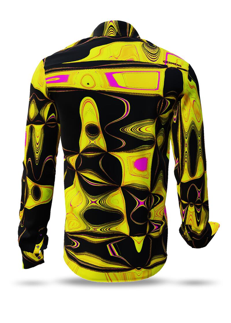 DAYTON FUNKY - Gelb schwarzes Hemd - GERMENS