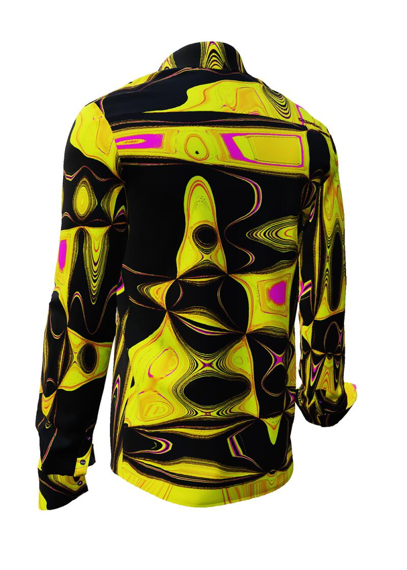 DAYTON FUNKY - Gelb schwarzes Hemd - GERMENS