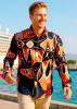 NEW ORLEANS FUNKY Hemden Herren - 100 % Baumwolle - GERMENS artfashion XS
