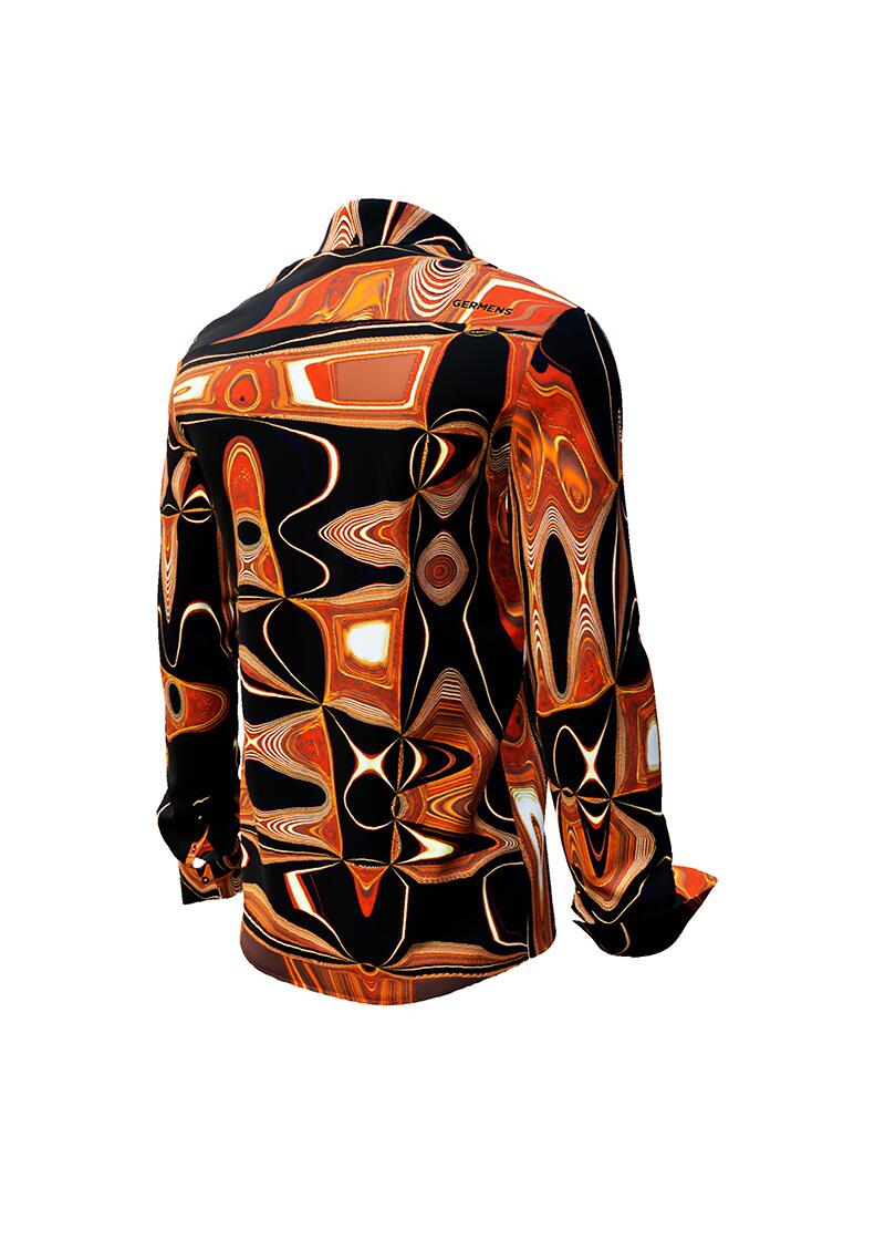 NEW ORLEANS FUNKY - Braun schwarzes Hemd - GERMENS