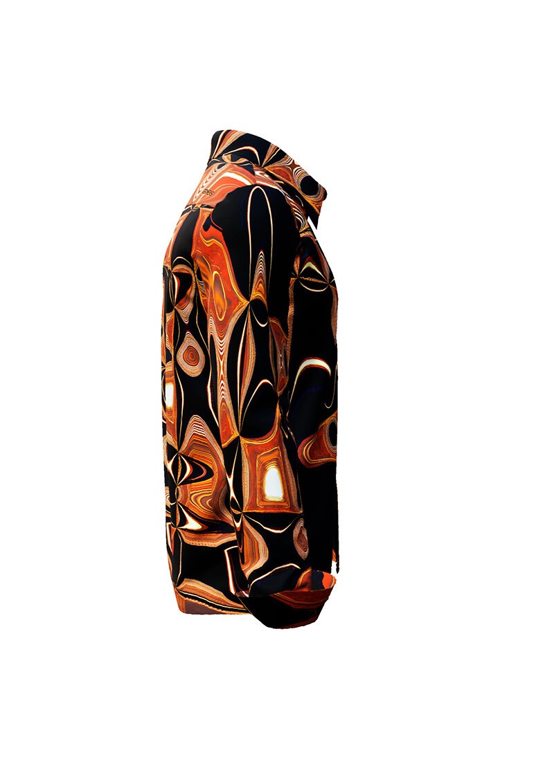 NEW ORLEANS FUNKY - Braun schwarzes Hemd - GERMENS