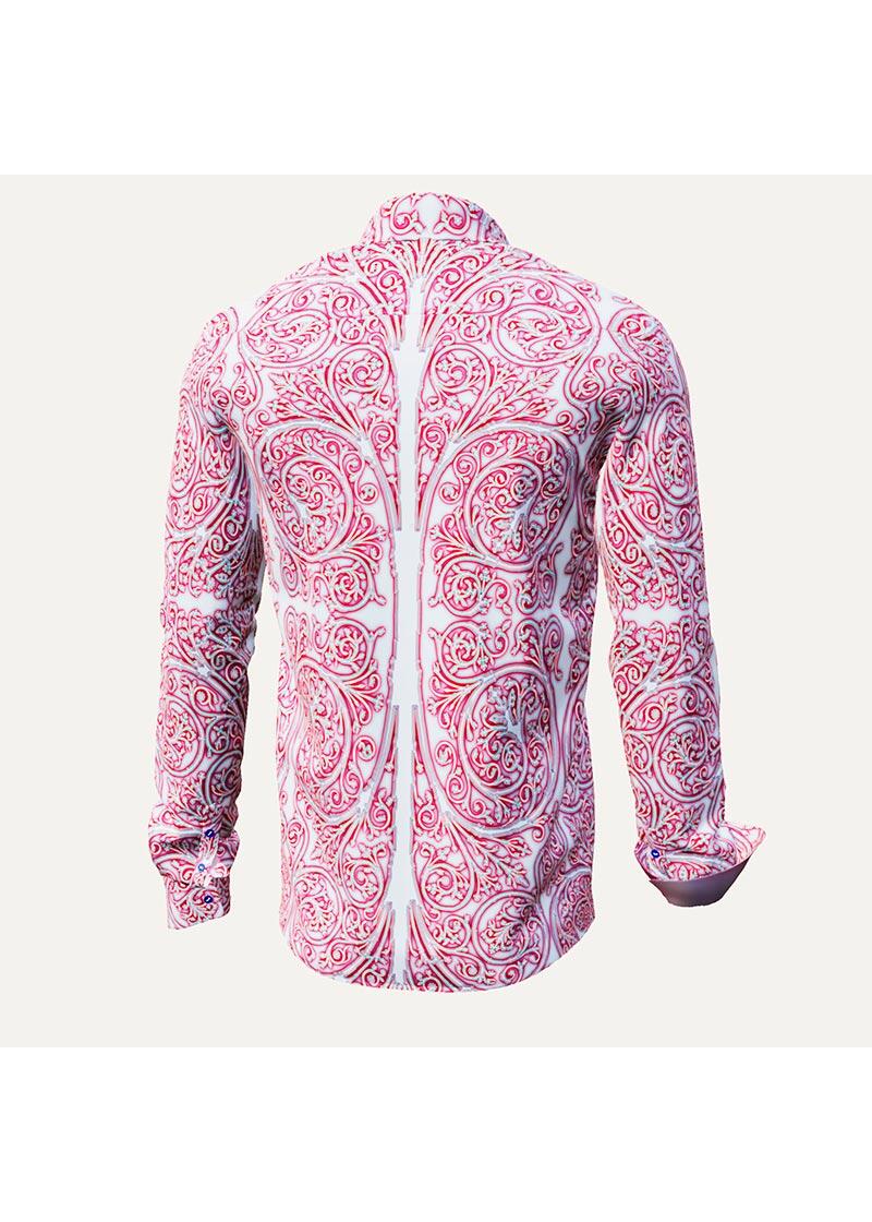 PORTE NOTRE DAME PARIS ROI - White shirt with red...