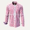 Discover colorful button up shirts for men PORTE NOTRE DAME PARIS ROI - 100% cotton
