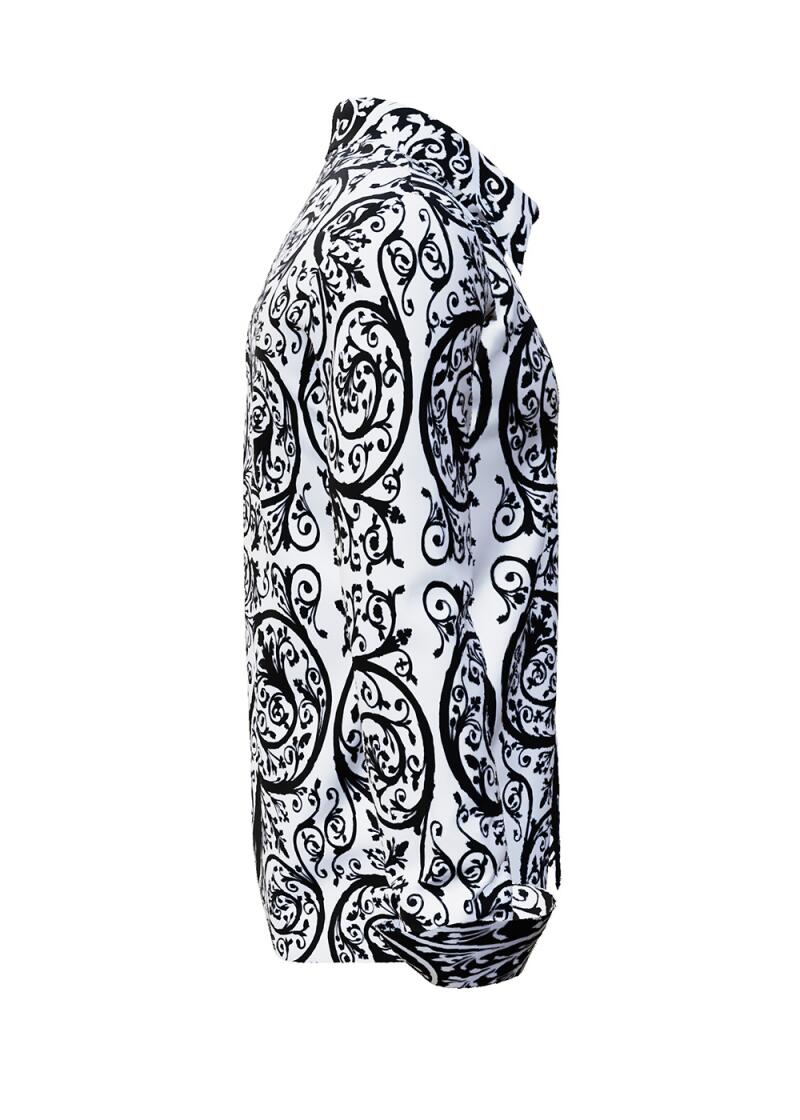 PORTE NOTRE DAME PARIS CONTRASTE - White shirt with black ornaments - GERMENS