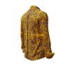 PORTE NOTRE DAME PARIS JAUNE - Yellow shirt with blue ornaments - GERMENS