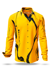 Entdecke bunte Hemden Herren LEBENSADER SANDDORN - 100 % Baumwolle