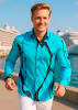 LEBENSADER AQUAMARIN Hemden Herren - 100 % Baumwolle - GERMENS artfashion M